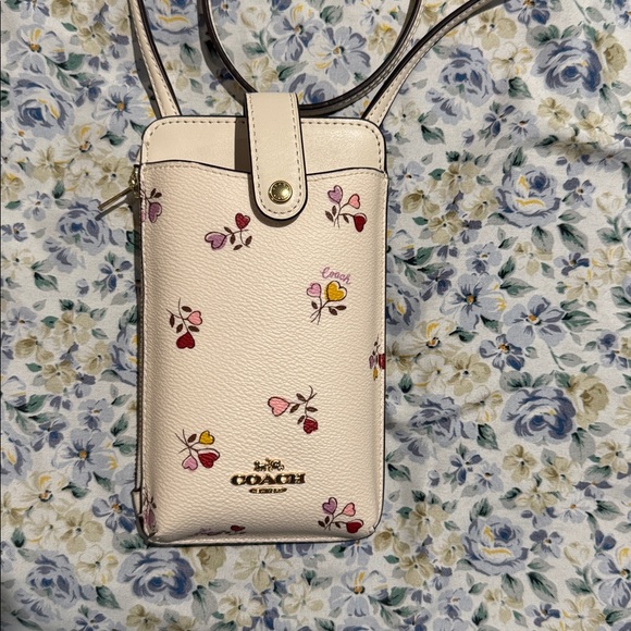 Coach White Floral Crossbody Bag - Picture 1 of 11